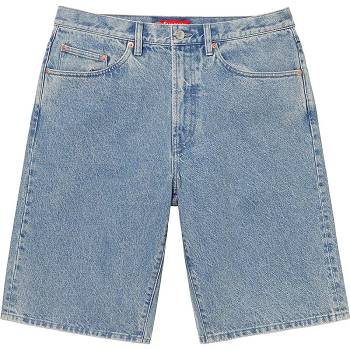 Supreme Baggy Denim Shorts Blue | AU365GL