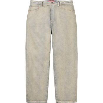 Supreme Baggy Jean Pants Beige | AU434YU