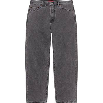 Supreme Baggy Jean Pants Black | AU435UT