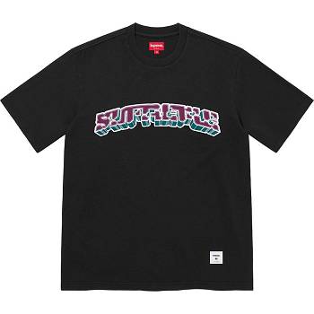 Supreme Block Arc S/S Top Sweaters Black | AU340HK