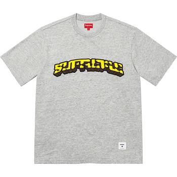 Supreme Block Arc S/S Top Sweaters Grey | AU336SO