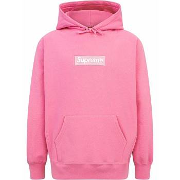 Supreme Box Logo Hoodie Pink | AU535EX