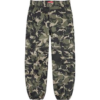 Supreme Cargo Pant Pants Green / Camo | AU405EX