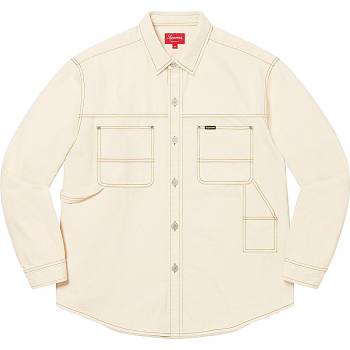 Supreme Denim Painter Shirts Beige | AU399VD