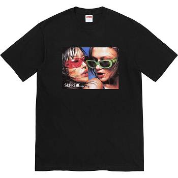 Supreme Eyewear Tee T Shirts Black | AU235GL
