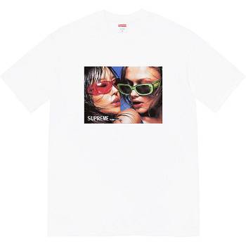 Supreme Eyewear Tee T Shirts White | AU234FM