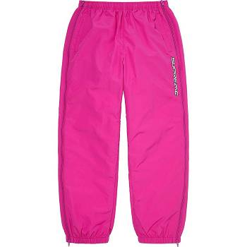Supreme Full Zip Baggy Warm Up Pant Pants Pink | AU441DN