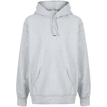 Supreme Gray Micro Logo Hoodie Grey | AU529VD