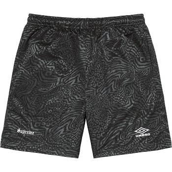Supreme Jacquard Animal Print Soccer Shorts Black | AU371XF