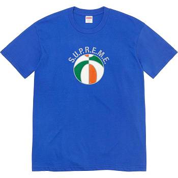 Supreme League Tee T Shirts Blue | AU238KI