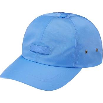 Supreme Leather Patch 6-Panel Hats Blue | AU128SO