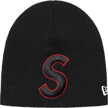Supreme New Era® S Logo Beanie Hats Black | AU160KI
