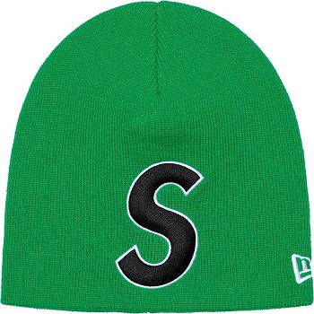 Supreme New Era® S Logo Beanie Hats Green | AU158HK