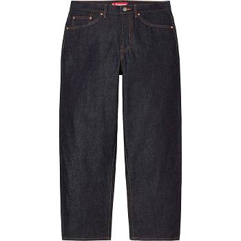 Supreme Rigid Baggy Jean Pants Black | AU437OR