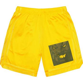 Supreme Ronin Mesh Shorts Yellow | AU358IS