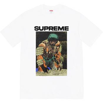 Supreme Ronin Tee T Shirts White | AU245NB