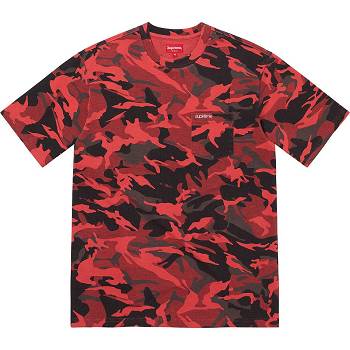 Supreme S/S Pocket Tee Sweaters Red | AU328RW