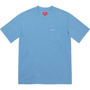 Supreme S/S Pocket Tee Sweaters Turquoise | AU326WY