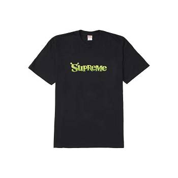 Supreme Shrek T Shirts Black | AU204PQ