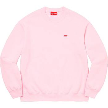 Supreme Small Box Crewneck Sweatshirts Pink | AU292ZG