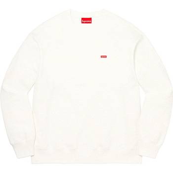 Supreme Small Box Crewneck Sweatshirts White | AU293XF