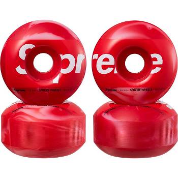 Supreme Spitfire® Shop Wheels (Set of 4) Skateboard Accessories Red | AU182FM