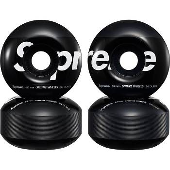 Supreme Spitfire® Shop Wheels (Set of 4) Skateboard Accessories Black | AU183GL