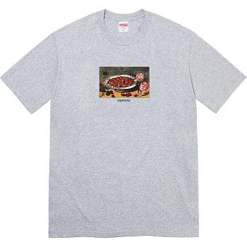 Supreme Strawberries Tee T Shirts Grey | AU257AP