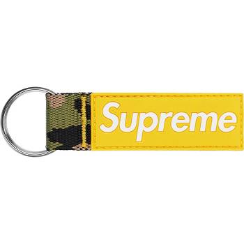 Supreme Webbing Keychain Accessories Yellow | AU189XF
