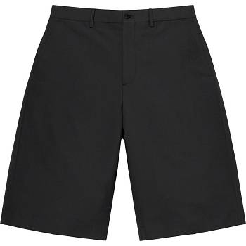 Supreme Wool Trouser Shorts Black | AU364FM