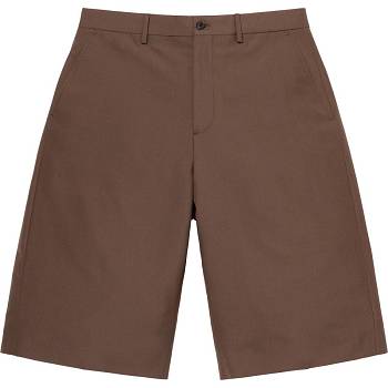 Supreme Wool Trouser Shorts Brown | AU361AP
