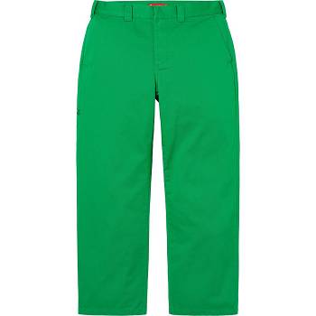 Supreme Work Pant Pants Green | AU428MA